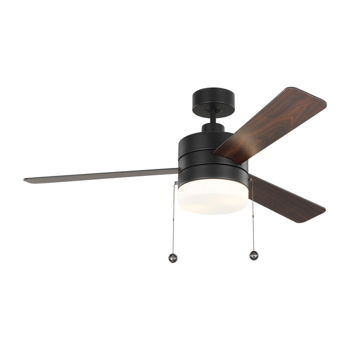 Generation Lighting 3SY52MBKD 52" Ceiling Fan, Midnight Black