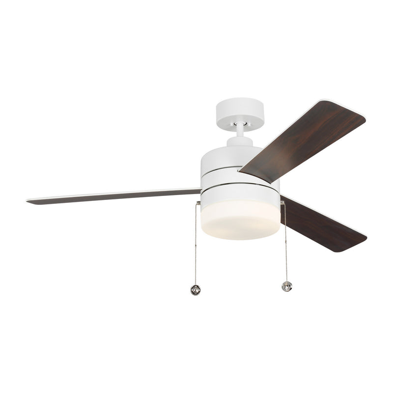 Generation Lighting 3SY52RZWD 52" Ceiling Fan, Matte White