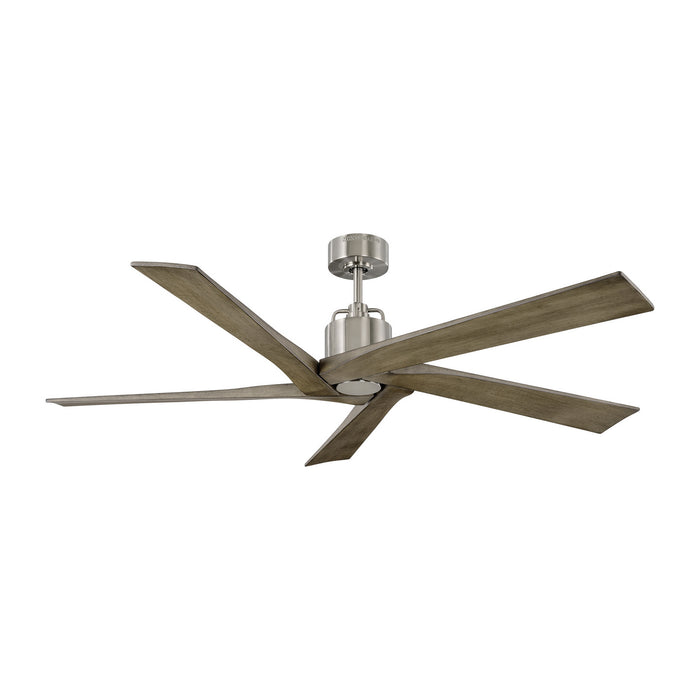 Visual Comfort Fan 5ASPR56BS 56" Ceiling Fan, Brushed Steel