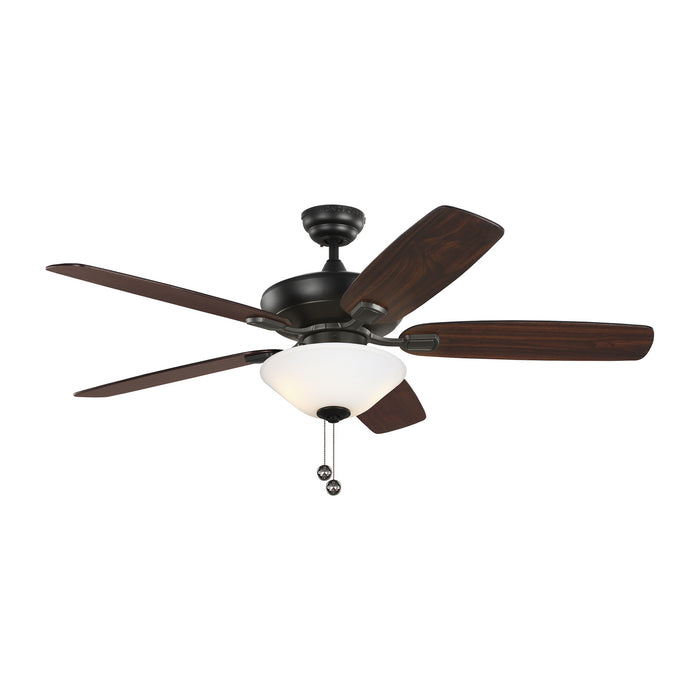 Generation Lighting 5COM52MBKD-V1 52" Ceiling Fan, Midnight Black