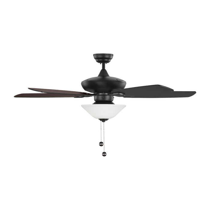 Generation Lighting 5COM52MBKD-V1 52" Ceiling Fan, Midnight Black