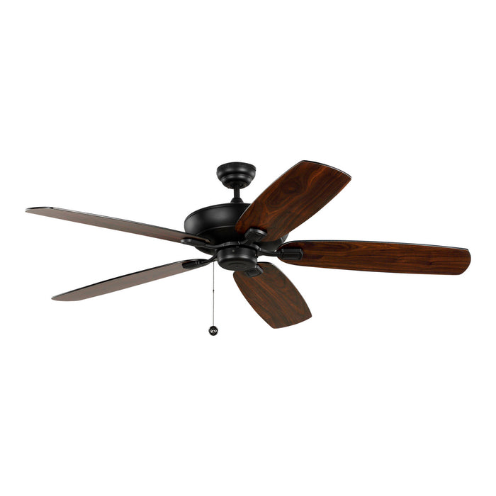 Generation Lighting 5CSM60MBK 60" Ceiling Fan, Midnight Black
