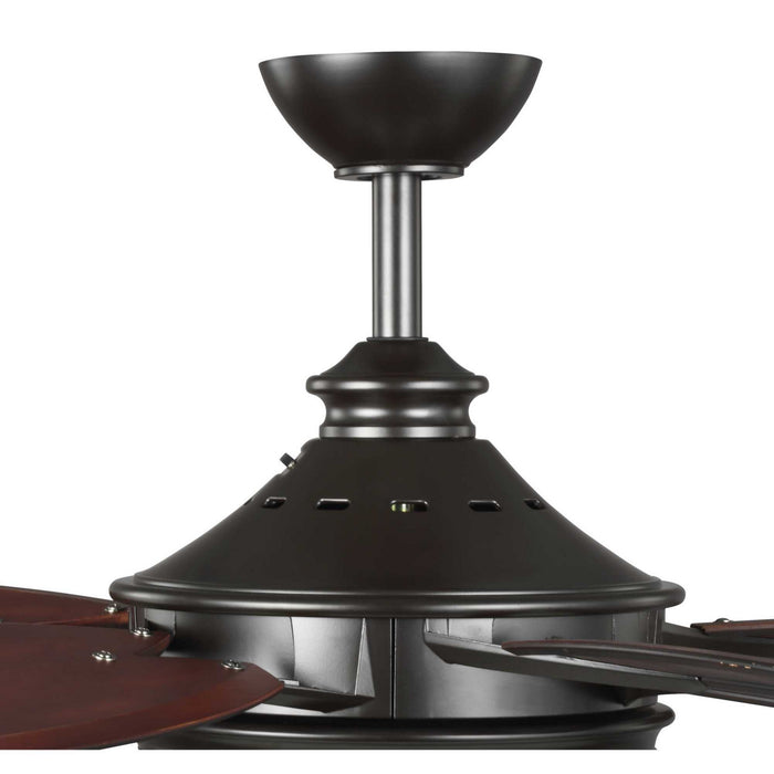 Progress Lighting P250034-129-WB 54" Ceiling Fan, Architectural Bronze
