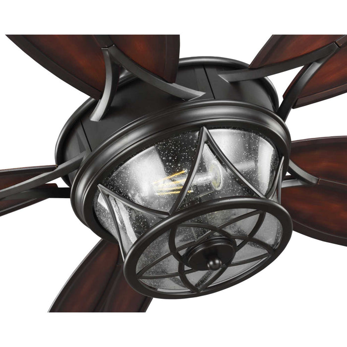 Progress Lighting P250034-129-WB 54" Ceiling Fan, Architectural Bronze