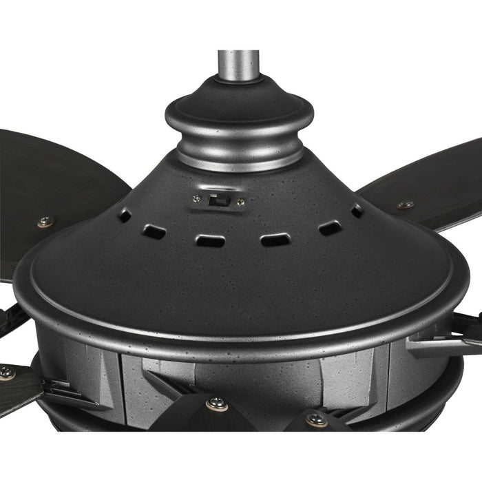 Progress Lighting P250034-171-WB 54" Ceiling Fan, Blistered Iron