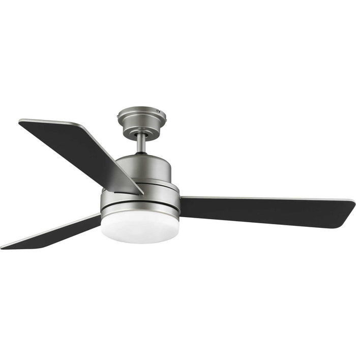 Progress Lighting P2553-152WB 52" Ceiling Fan, Painted Nickel