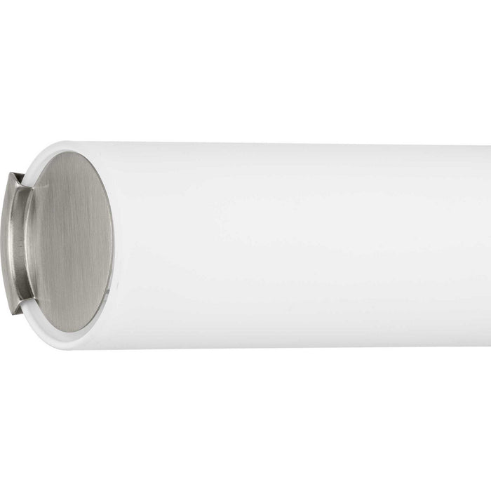 Progress Lighting P300150-009-30 LED Linear Bath, Brushed Nickel