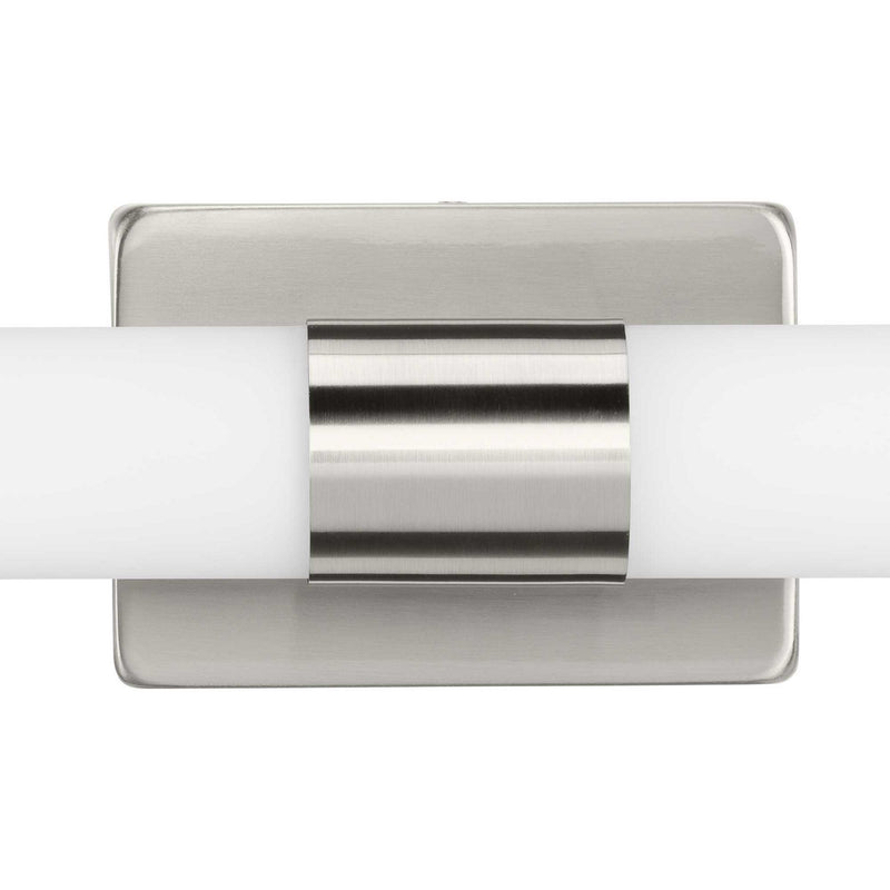 Progress Lighting P300150-009-30 LED Linear Bath, Brushed Nickel
