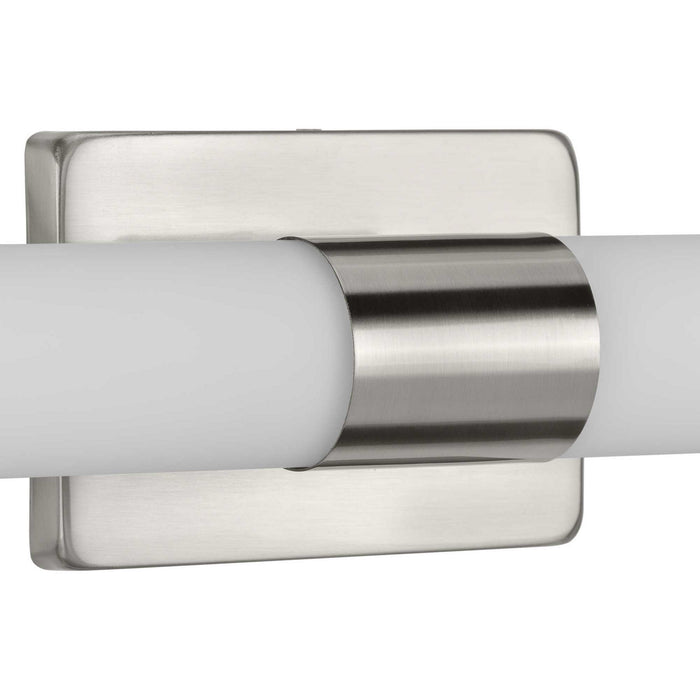 Progress Lighting P300150-009-30 LED Linear Bath, Brushed Nickel