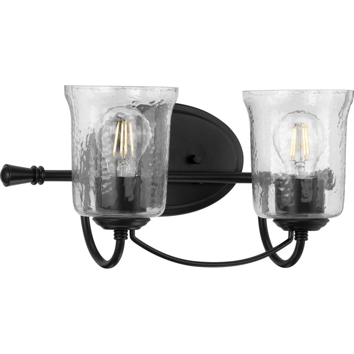 Progress Lighting P300254-031 Two Light Bath, Black