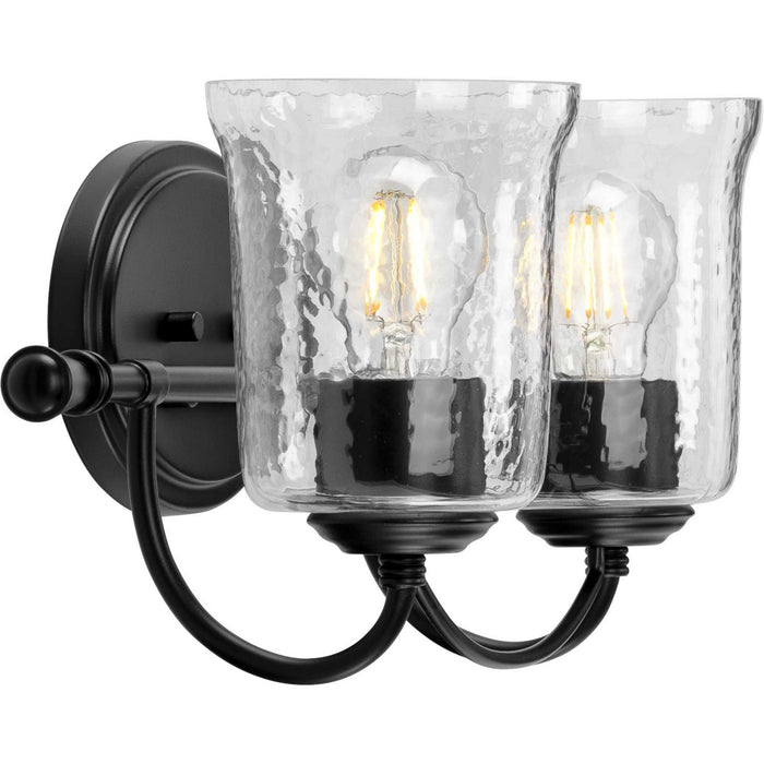 Progress Lighting P300254-031 Two Light Bath, Black
