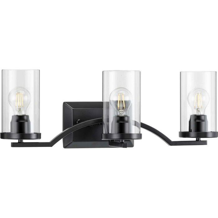 Progress Lighting P300258-031 Three Light Bath, Black