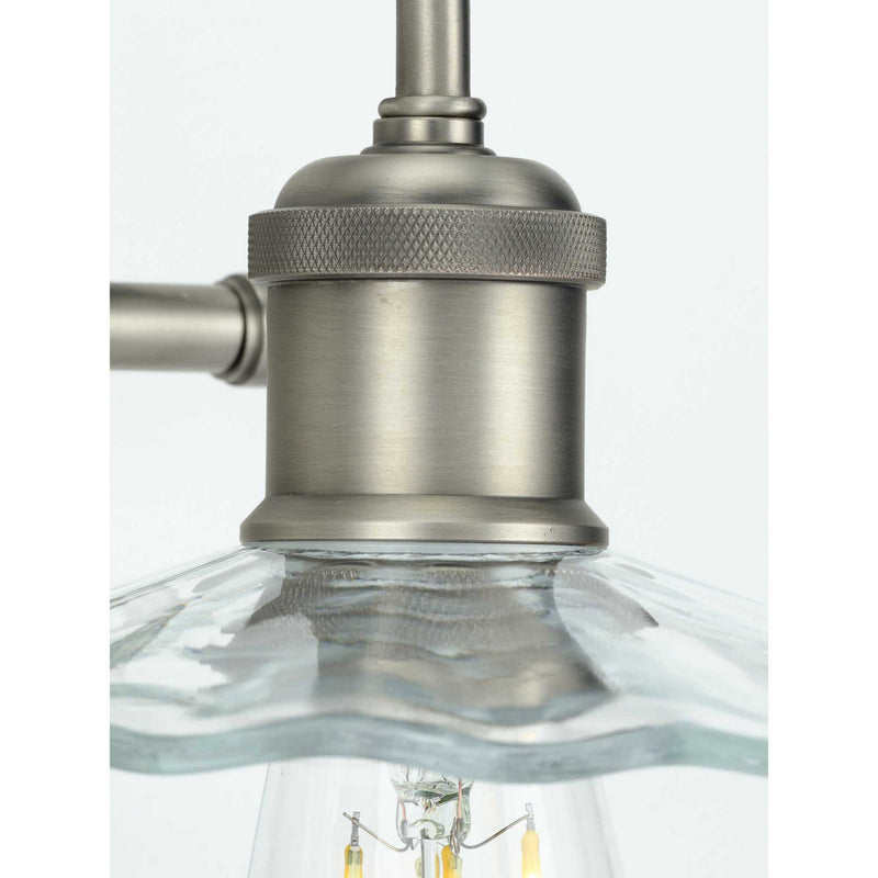 Progress Lighting P300287-081 Two Light Bath, Antique Nickel