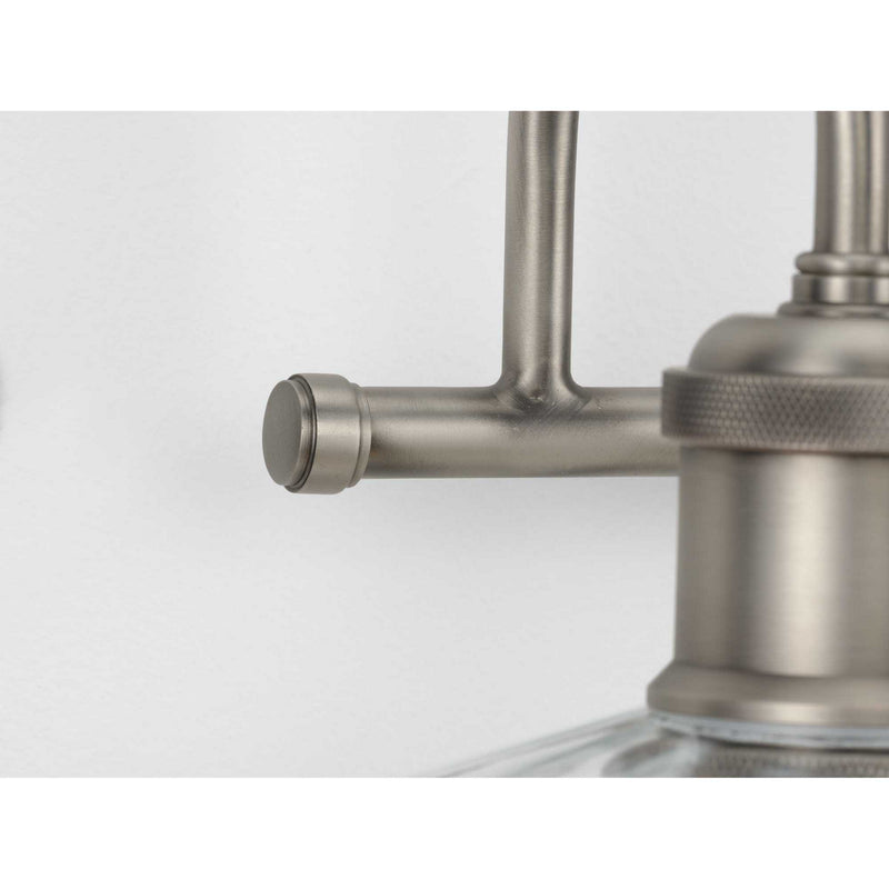Progress Lighting P300288-081 Three Light Bath, Antique Nickel