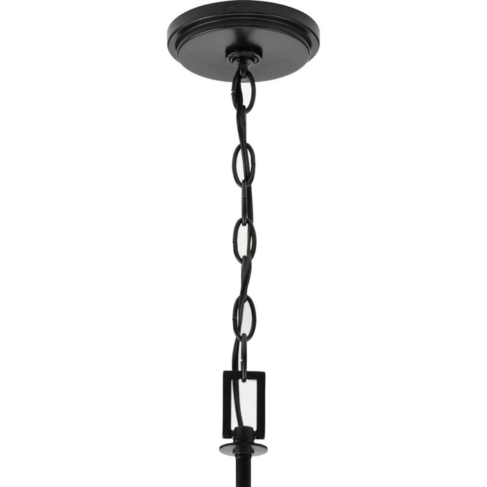 Progress Lighting P400206-031 Five Light Chandelier, Black