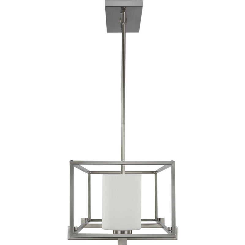 Progress Lighting P400225-009 Three Light Island Chandelier, Brushed Nickel