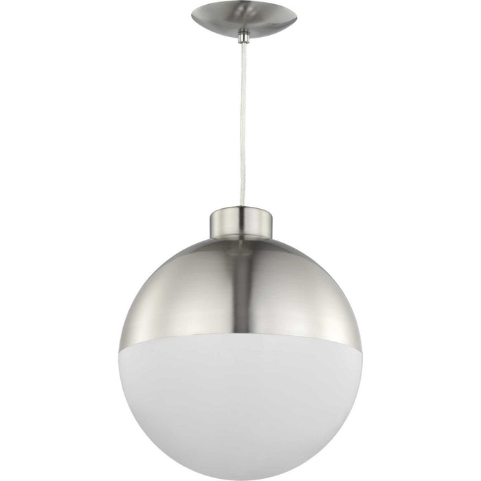 Progress Lighting P500148-009-30 LED Pendant, Brushed Nickel
