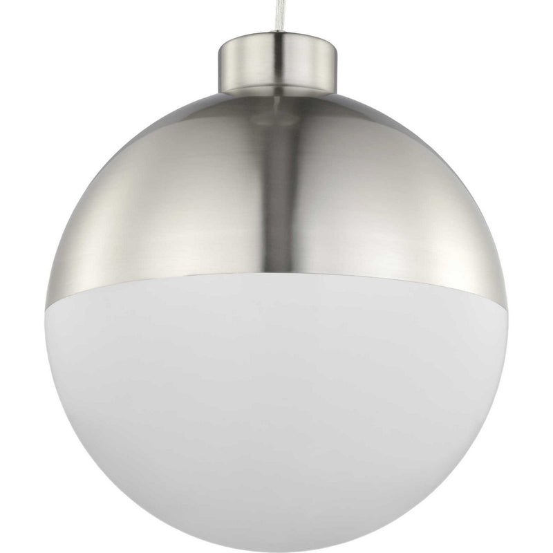 Progress Lighting P500148-009-30 LED Pendant, Brushed Nickel