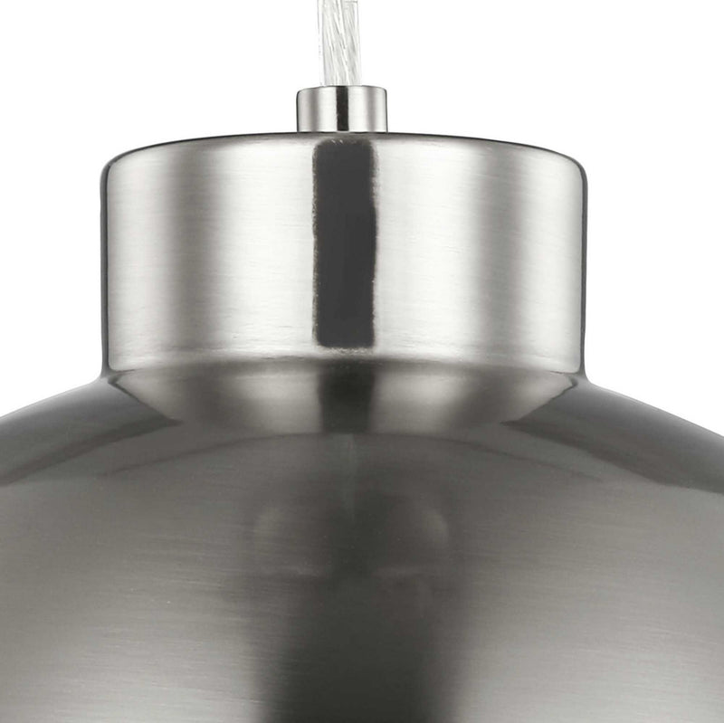 Progress Lighting P500148-009-30 LED Pendant, Brushed Nickel