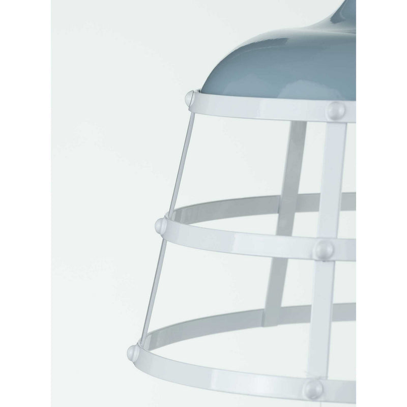 Progress Lighting P500236-164 One Light Pendant, Coastal Blue