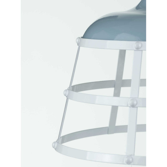 Progress Lighting P500236-164 One Light Pendant, Coastal Blue