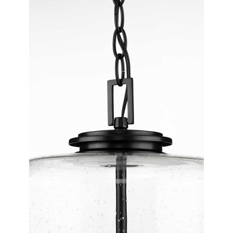 Progress Lighting P500239-031 Three Light Pendant, Black