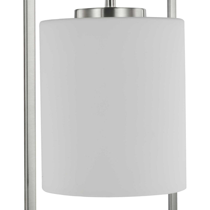 Progress Lighting P500274-009 One Light Mini Pendant, Brushed Nickel