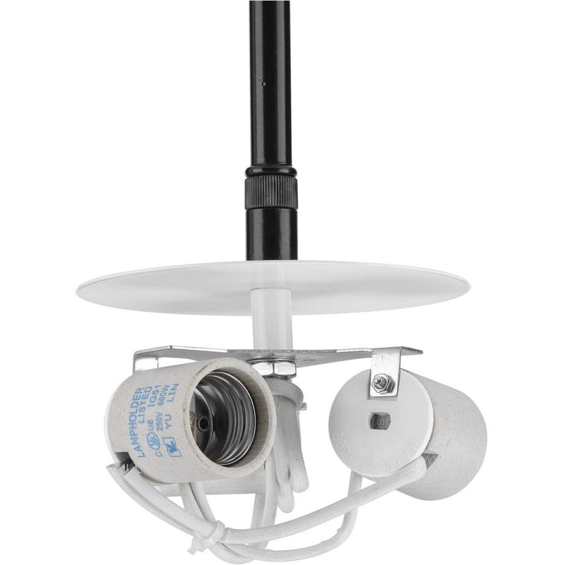 Progress Lighting P5199-31 Three Light Pendant, Matte Black