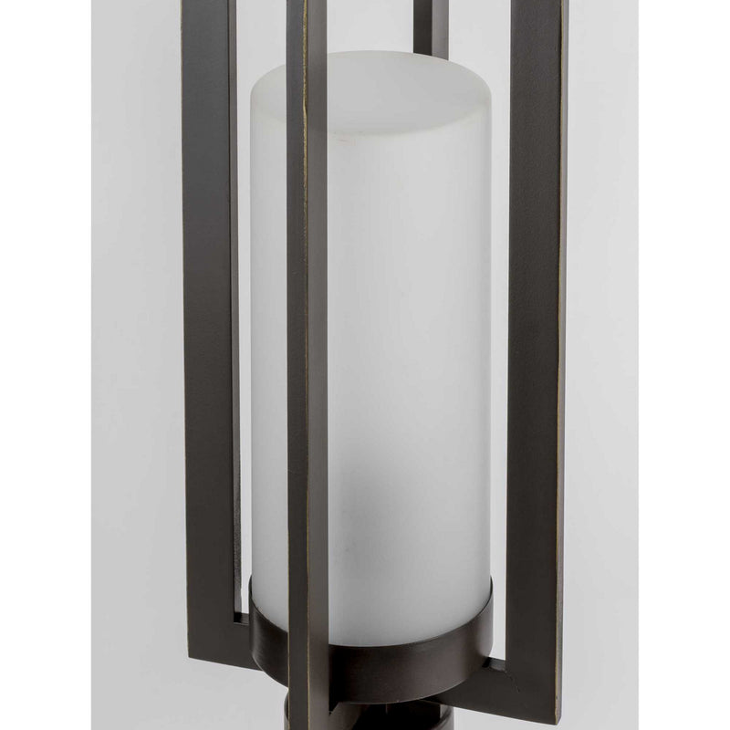 Progress Lighting P540017-108 One Light Post Lantern, Oil Rubbed Bronze