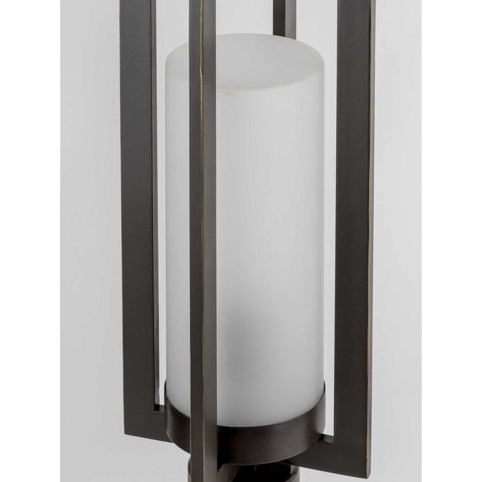 Progress Lighting P540017-108 One Light Post Lantern, Oil Rubbed Bronze