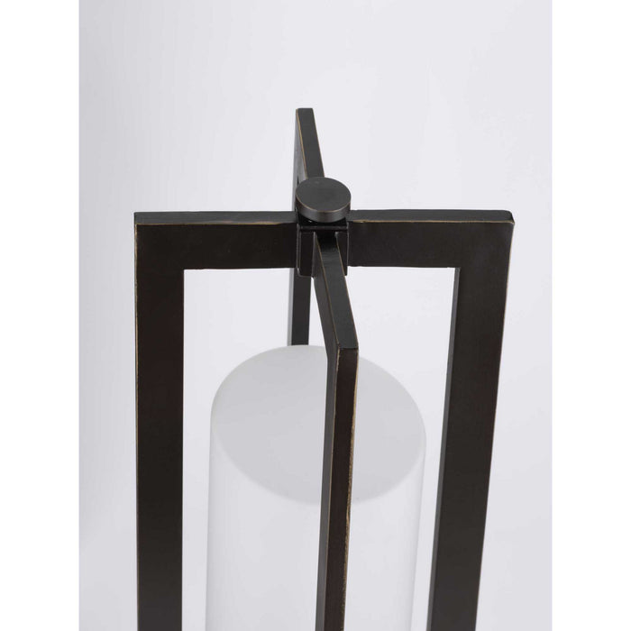 Progress Lighting P540017-108 One Light Post Lantern, Oil Rubbed Bronze