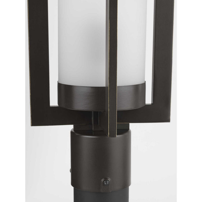 Progress Lighting P540017-108 One Light Post Lantern, Oil Rubbed Bronze