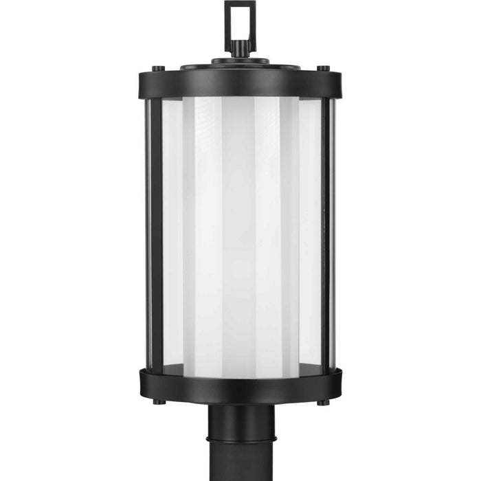 Progress Lighting P540054-031 One Light Post Lantern, Black