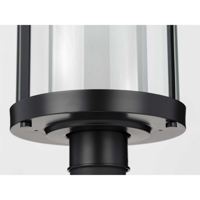 Progress Lighting P540054-031 One Light Post Lantern, Black