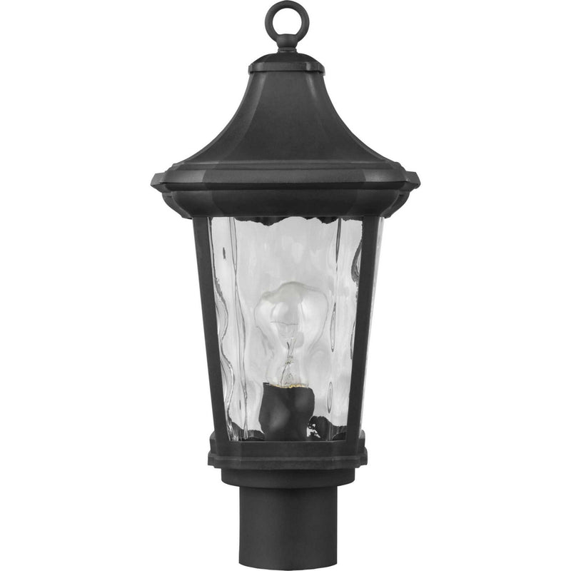 Progress Lighting P540062-031 One Light Post Lantern, Black