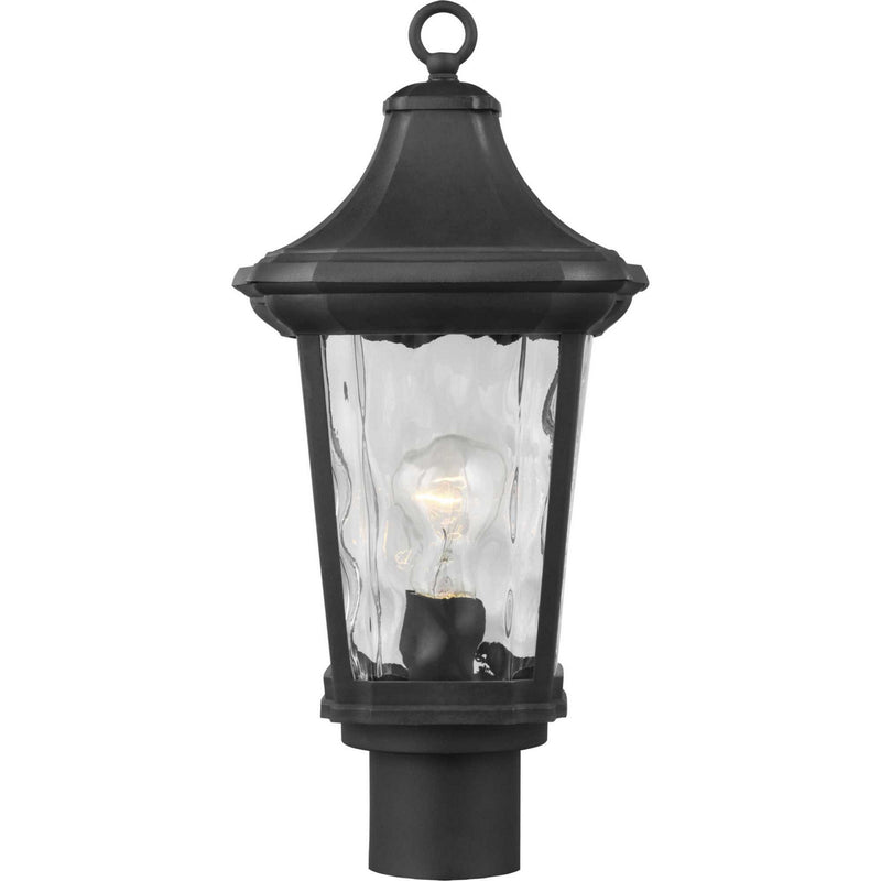 Progress Lighting P540062-031 One Light Post Lantern, Black