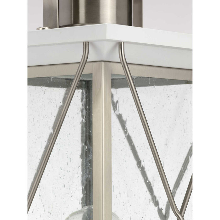 Progress Lighting P540068-135 One Light Post Lantern, Stainless Steel