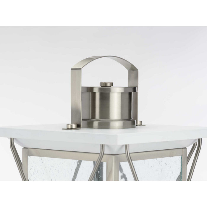 Progress Lighting P540068-135 One Light Post Lantern, Stainless Steel