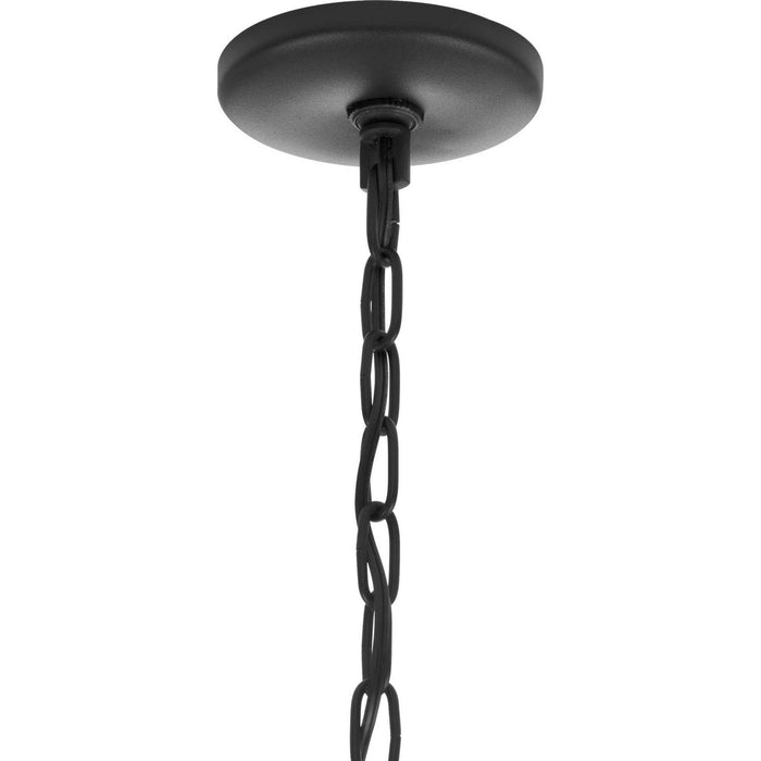 Progress Lighting P550004-031 Three Light Hanging Lantern, Black