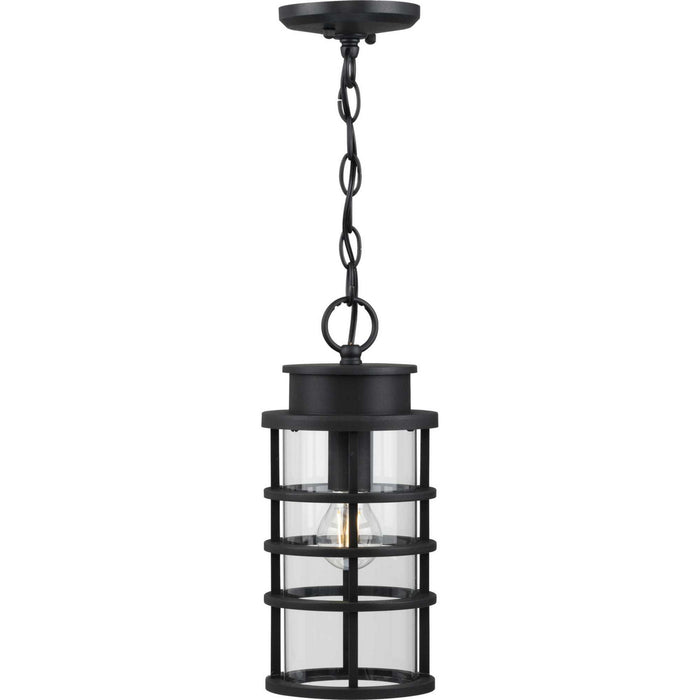 Progress Lighting P550061-031 One Light Hanging Lantern, Black