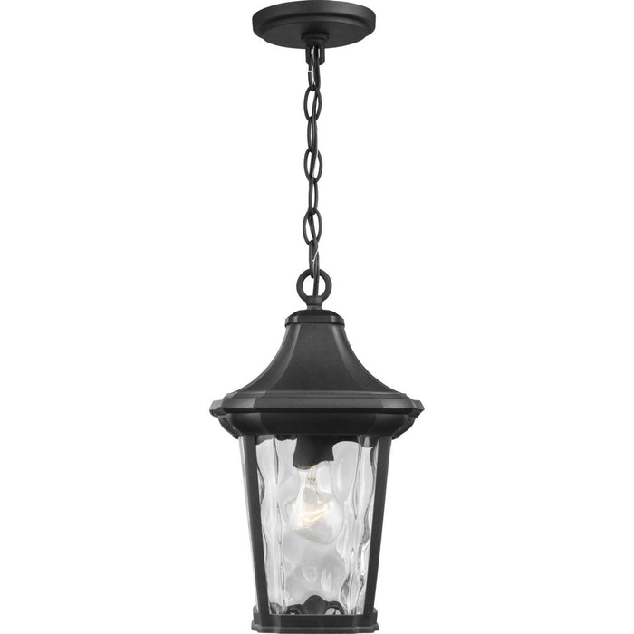 Progress Lighting P550062-031 One Light Hanging Lantern, Black
