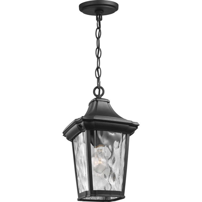 Progress Lighting P550062-031 One Light Hanging Lantern, Black