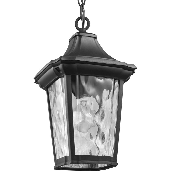 Progress Lighting P550062-031 One Light Hanging Lantern, Black