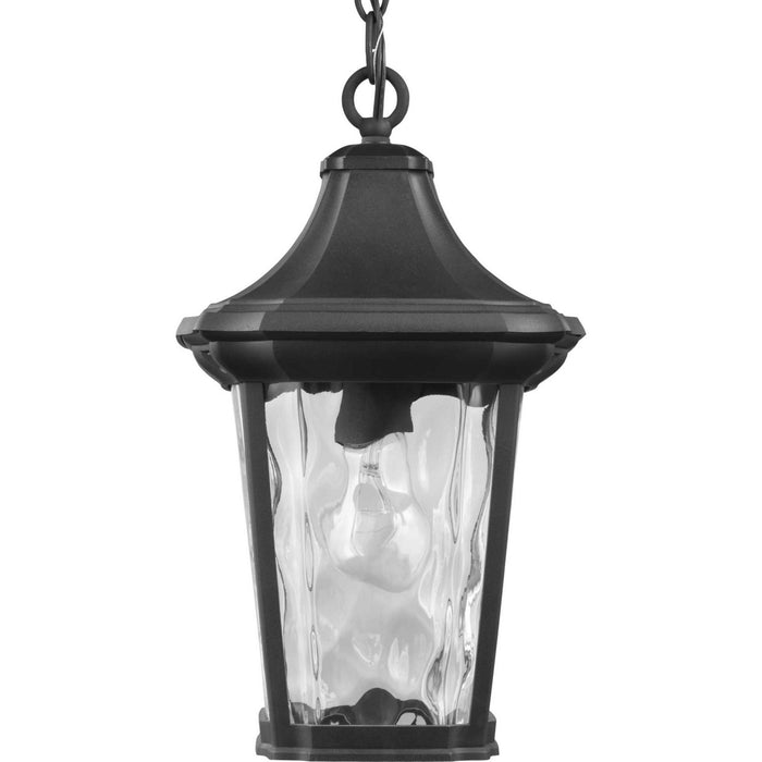 Progress Lighting P550062-031 One Light Hanging Lantern, Black
