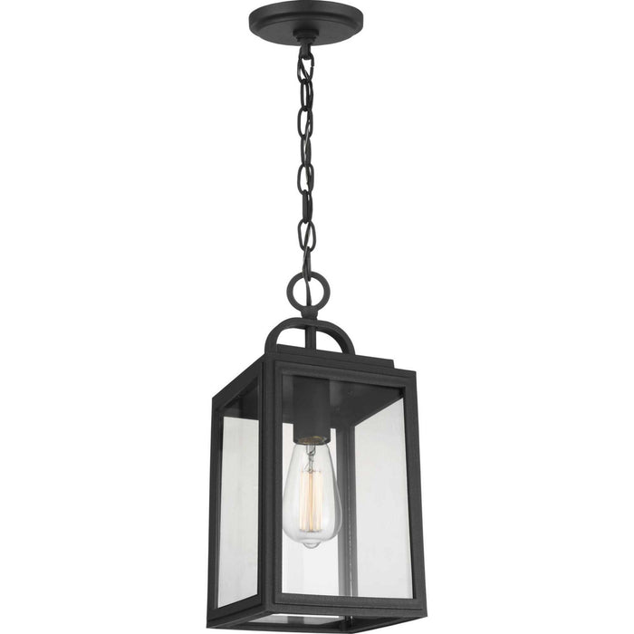 Progress Lighting P550064-031 One Light Hanging Lantern, Black