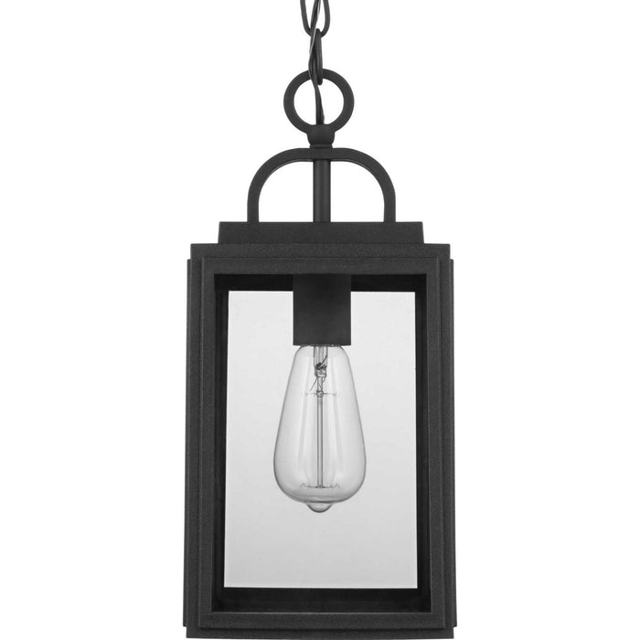 Progress Lighting P550064-031 One Light Hanging Lantern, Black