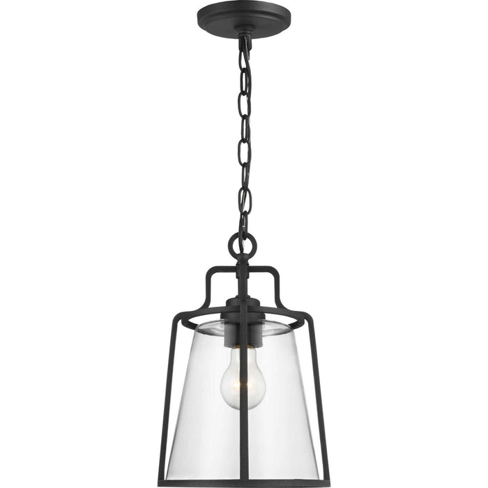 Progress Lighting P550065-031 One Light Hanging Lantern, Black