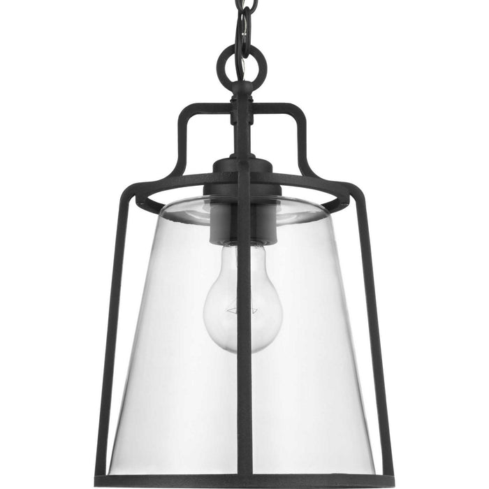 Progress Lighting P550065-031 One Light Hanging Lantern, Black
