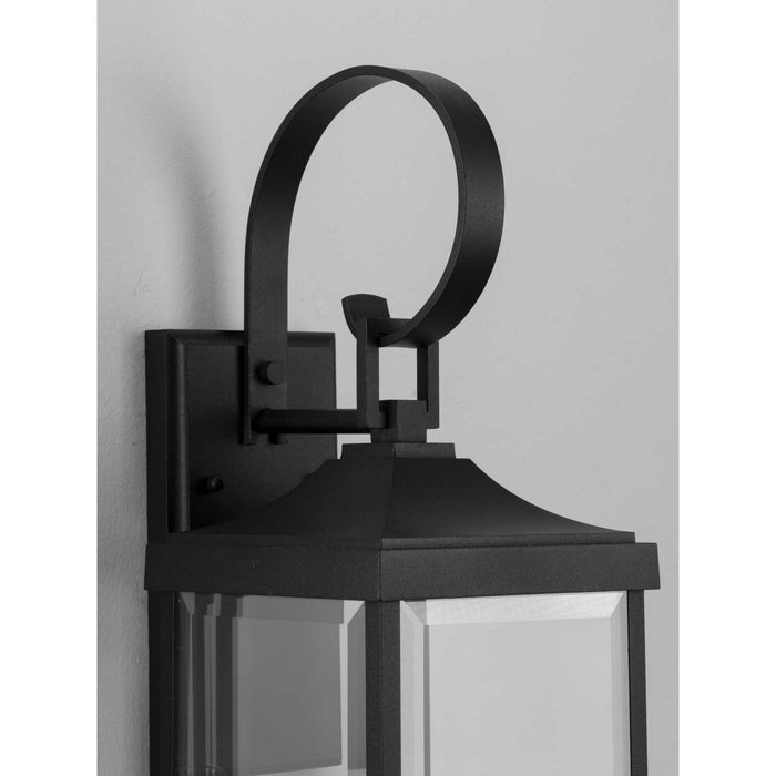 Progress Lighting P560022-031 Two Light Wall Lantern, Black