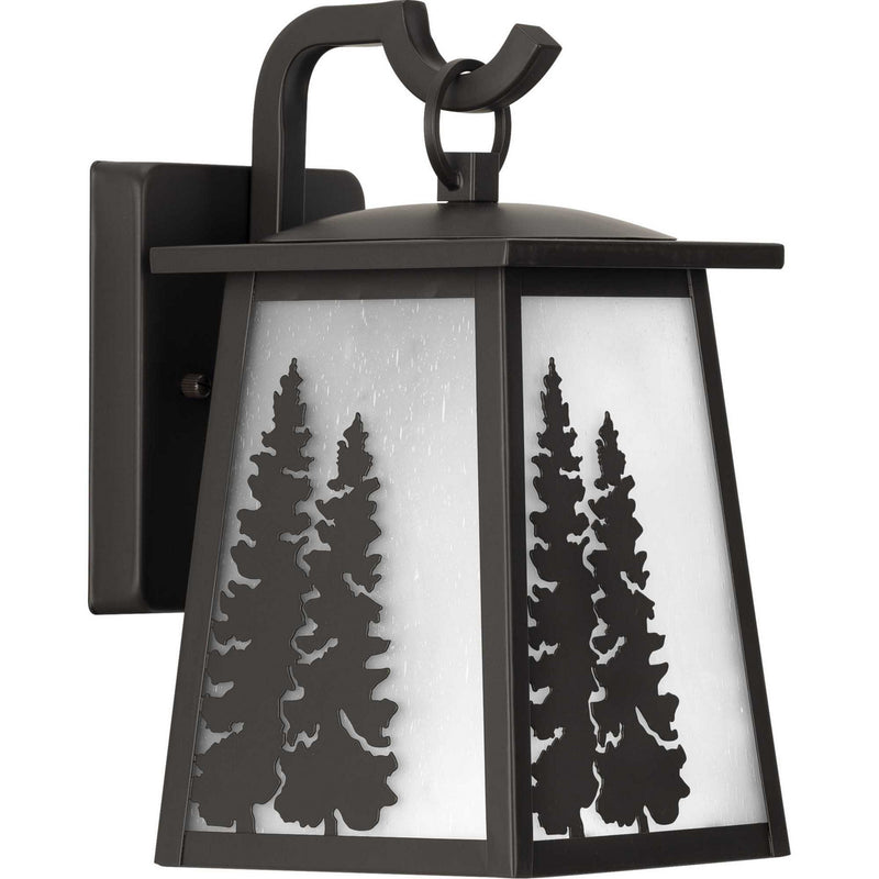 Progress Lighting P560161-020 One Light Wall Lantern, Antique Bronze